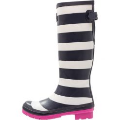 Buty zimowe damskie: Tom Joule WELLY PRINT Kalosze navy