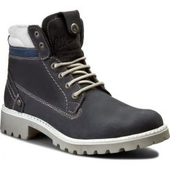 Trapery WRANGLER - Creek WL162500 Jeans 118. Niebieskie trapery damskie Wrangler, z jeansu, bez obcasa, bez zapięcia. W wyprzedaży za 269,00 zł.