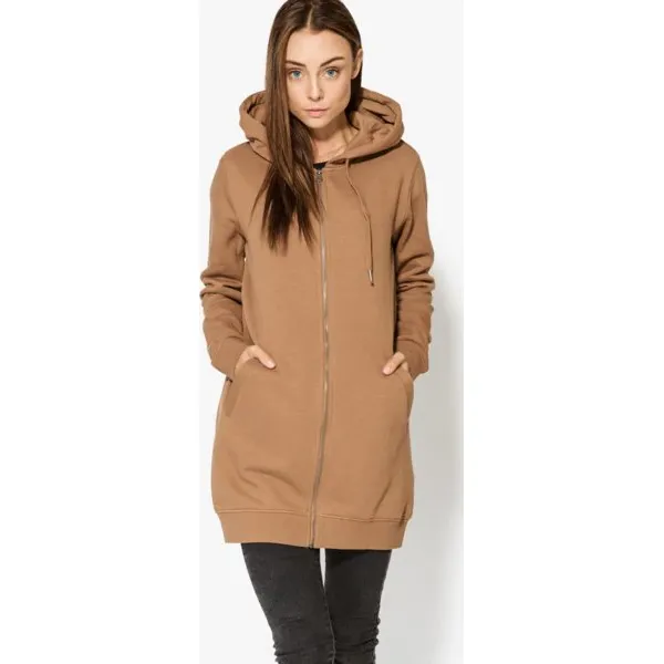 Confront Bluza Havana , beżowy, rozmiar M. Brązowe bluzy damskie Confront, s, bez wzorów, z bawełny, bez rękawów, bez kaptura. W wyprzedaży za 71,99 zł.