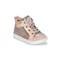 Buty Dziecko Shoo Pom BOUBA BI ZIP. Różowe trampki dziewczęce Shoo Pom, bez wzorów, bez zapięcia. Za 263,20 zł.