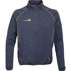 Kurtka polarowa "Bat" w kolorze niebiesko-szarym. Szare bluzy męskie The North Face, Jack Wolfskin, Icepeak & Co., xl, bez wzorów, z polaru, ze stójką, bez rękawów, bez kaptura. W wyprzedaży za 199,95 zł.