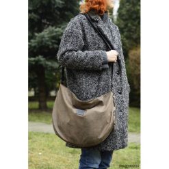 Torebki klasyczne damskie: Mini Hobo Brown