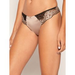 Stringi Aubade Femme Glamour MD26. Różowe stringi damskie Aubade, bez wzorów. Za 329,00 zł.