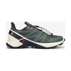 Salomon Supercross GTX Tenisówki Zielony. Zielone trampki męskie Salomon, bez wzorów, z materiału, bez zapięcia. Za 566,95 zł.