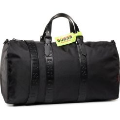 Torba GUESS - Dan (Nylon) Travel TMDNNY P0235 BLA. Czarne torby męskie skórzane Guess, bez wzorów, ze skóry ekologicznej. Za 659,00 zł.
