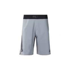 Szorty i Bermudy Reebok Sport Spodenki Combat Core MMA. Szare spodenki sportowe męskie marki Reebok Sport, s, bez wzorów, sportowe. Za 169,00 zł.