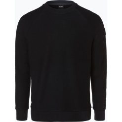 BOSS Casual - Męska bluza nierozpinana – Waldo, czarny. Czarne bluzy męskie BOSS Casual, xl, bez wzorów, klasyczne, z klasycznym kołnierzykiem, bez rękawów, bez kaptura. Za 549,95 zł.