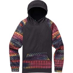 Bluza "Crown" w kolorze antracytowo-różowym. Szare bluzy dziewczęce marki Burton Kids. W wyprzedaży za 115,95 zł.