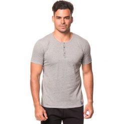 T-shirty męskie: Koszulka piżamowa w kolorze szarym