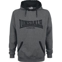Lonsdale London Hooded Sweat Bluza z kapturem odcienie szarego. Szare bluzy męskie marki Lonsdale London, l, bez wzorów, z kapturem, bez rękawów, z kapturem. Za 199,90 zł.