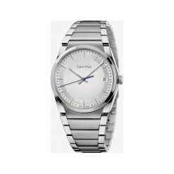 Calvin Klein Step Zegarek Srebrny. Szare, analogowe zegarki męskie Calvin Klein, srebrne. Za 1191,95 zł.