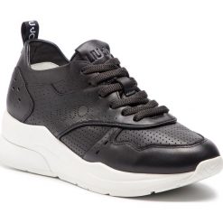Sneakersy LIU JO - Karlie 14 B19009 P0102 Black 22222. Czarne półbuty damskie Liu Jo, ze skóry. Za 799,00 zł.