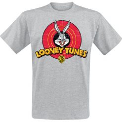 T-shirty męskie: Looney Tunes Bugs Bunny – Logo T-Shirt odcienie szarego