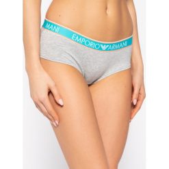 Bokserki Emporio Armani Underwear 163225 0P317 03748. Szare bokserki damskie Emporio Armani Underwear, m, bez wzorów, z elastanu. W wyprzedaży za 119,00 zł.
