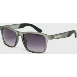 True Spin - Okulary Daily. Szare okulary przeciwsłoneczne męskie marki True Spin, z materiału, prostokątne. W wyprzedaży za 29,90 zł.