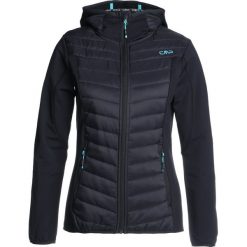 CMP WOMAN JACKET FIX HOOD HYBRID Kurtka z polaru antracite. Szare kurtki sportowe damskie CMP, z elastanu. Za 339,00 zł.