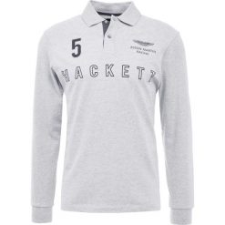 Hackett Aston Martin Racing OUTLINE Koszulka polo pearl grey. Szare koszulki polo marki Hackett Aston Martin Racing, l, z bawełny. Za 629,00 zł.