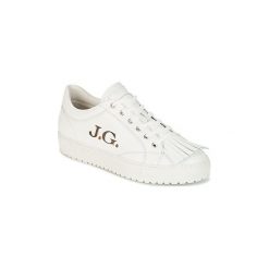 Buty John Galliano 2448AA. Białe trampki męskie marki John Galliano, bez wzorów, bez zapięcia. Za 1007,20 zł.