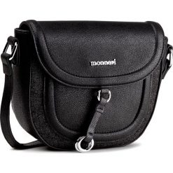 Torebka MONNARI - BAG2100-020 Black. Czarne listonoszki damskie marki Monnari, ze skóry ekologicznej. W wyprzedaży za 129,00 zł.