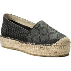 Espadryle EVA MINGE - Ramona 3J 18MJ1372163ES 101. Czarne espadryle damskie marki Eva Minge, bez wzorów, ze skóry, bez obcasa, na płaskiej podeszwie. W wyprzedaży za 189,00 zł.
