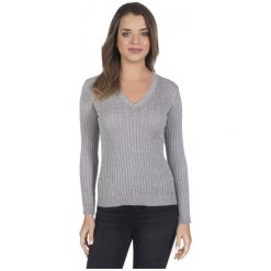 Giorgio Di Mare Sweter Damski Xl Szary. Szare swetry klasyczne damskie marki Giorgio di Mare, xl, z materiału. Za 159,00 zł.