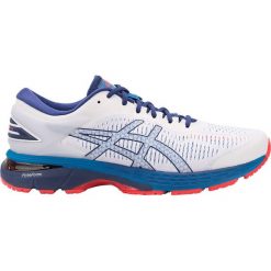 Buty sportowe męskie: Asics Buty męskie Gel-kayano 25 100 White/ Blue Print r. 44