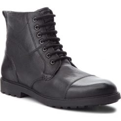 Kozaki GEOX - U Rhadalf E U845HE 000EM C9999 Black. Czarne glany męskie Geox, z materiału. W wyprzedaży za 309,00 zł.