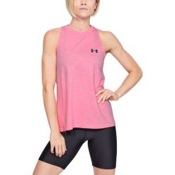 Under Armour Podkoszulek Różowy Beżowy. Różowe podkoszulki damskie Under Armour, l, bez wzorów, z bawełny, bez rękawów. Za 137,95 zł.
