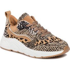 Sneakersy EVA MINGE - EM-18-07-000621 653. Pomarańczowe półbuty damskie Eva Minge, ze skóry. Za 439,00 zł.