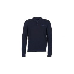 Koszulki polo z długim rękawem Armani jeans JORDA. Niebieskie koszulki męskie Armani Jeans, s, bez wzorów, z jeansu, z długim rękawem. Za 371,40 zł.