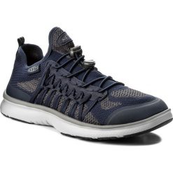 Półbuty KEEN - Uneek Exo 1018767 Dress Blues/Grey Flannel. Niebieskie półbuty męskie Keen, na co dzień, bez wzorów, z tworzywa sztucznego, bez zapięcia. W wyprzedaży za 259,00 zł.