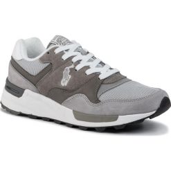 Sneakersy POLO RALPH LAUREN - Trckstr Pony 809773080002 Grey Museum/Grey Silver. Szare sneakersy męskie Polo Ralph Lauren, na co dzień, bez wzorów, z zamszu, bez zapięcia. Za 619,00 zł.