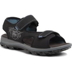 Sandały PRIMIGI - 5391022 D Nero/Avio. Czarne sandały chłopięce Primigi, ze skóry ekologicznej, bez zapięcia. Za 219,00 zł.