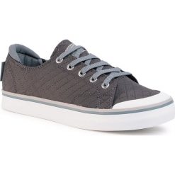 Trampki KEEN - Elsa III Sneaker 1021933 Stormy Weather/Star White. Szare półbuty damskie Keen, na co dzień, bez wzorów, z gumy, retro, bez obcasa, bez zapięcia. W wyprzedaży za 169,00 zł.