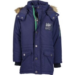 Blue Seven - Kurtka dziecięca 92-128 cm. Niebieskie kurtki chłopięce Blue Seven, bez wzorów, z poliesteru, długie, bez kaptura. W wyprzedaży za 69,90 zł.