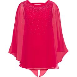 Top ze sztrasami bonprix magenta. Fioletowe topy damskie bonprix. Za 109,99 zł.