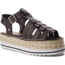 Espadryle PEPE JEANS - Hada Crab PLS90302 Black 999. Czarne espadryle damskie marki Pepe Jeans, bez wzorów, z jeansu, bez obcasa. W wyprzedaży za 189,00 zł.