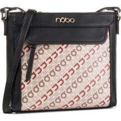 Torebka NOBO - NBAG-H1660-C020 Czarny Kolorowy. Czarne listonoszki damskie Nobo, w kolorowe wzory, eleganckie. W wyprzedaży za 139,00 zł.