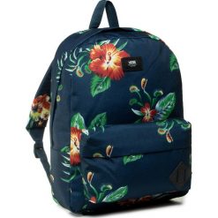 Plecak VANS - Old Skool III B VN0A3I6RYKU1 Trap Flor. Niebieskie torby męskie skórzane Vans, bez wzorów, z materiału. Za 169,00 zł.