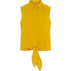 Pieces Damska bluzka Hemla Sl Top Camp Arrow wood (rozmiar M). Bluzki damskie Pieces, m, bez wzorów, bez kołnierzyka. W wyprzedaży za 49,00 zł.