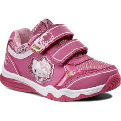 Creepersy damskie: Półbuty HELLO KITTY – CP44-5079-2HK Różowy Ciemny