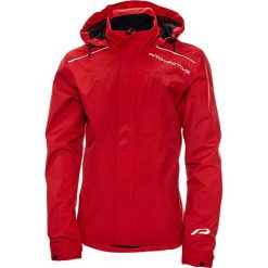 Kurtka przeciwdeszczowa "P-Rain II" w kolorze czerwonym. Czerwone kurtki męskie Protective, s, bez wzorów, bez kaptura. W wyprzedaży za 199,95 zł.