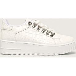 Answear Lab - Buty FEEL. Białe buty sportowe damskie Answear Lab, bez wzorów, z gumy, sportowe. Za 119,90 zł.