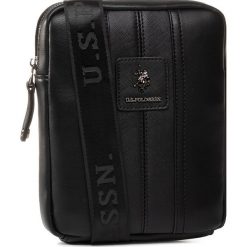 Saszetka U.S. POLO ASSN. - Powell Crossbody BEUWL2889MVP Black 500. Czarne listonoszki damskie U.S. Polo Assn., z aplikacjami, ze skóry ekologicznej, zdobione, bez dodatków. Za 289,00 zł.
