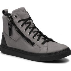 Sneakersy NIK - 02-0629-02-0-08-03 Szary. Szare sneakersy męskie Nik, na co dzień, bez wzorów, ze skóry, bez zapięcia. W wyprzedaży za 299,00 zł.