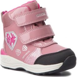 Śniegowce GEOX - B N. Gulp B.B Abx C B841FC 050HI C8006 M Dk Pink. Różowe śniegowce dziewczęce Geox, bez zapięcia. W wyprzedaży za 229,00 zł.