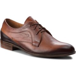 Półbuty SERGIO BARDI - Casavatore FW127367018IG 104. Pomarańczowe buty wizytowe męskie Sergio Bardi, bez wzorów, ze skóry, eleganckie, bez zapięcia. Za 229,00 zł.
