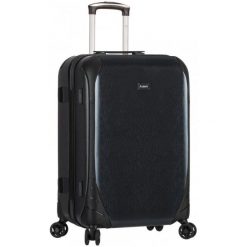 Walizki: Sirocco Średnia Walizka T-1159/3-M, Black