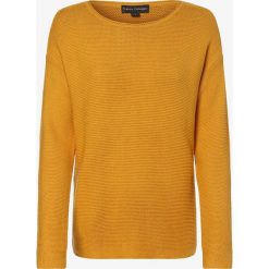 Franco Callegari - Sweter damski, żółty. Żółte swetry damskie Franco Callegari, xxl, bez wzorów, z dzianiny, bez rękawów, bez kaptura. Za 229,95 zł.