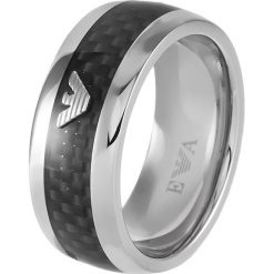 Sygnety męskie: Emporio Armani Pierścionek silvercoloured